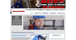 Desktop Screenshot of buzzduzzplumbing.com