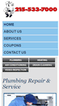 Mobile Screenshot of buzzduzzplumbing.com